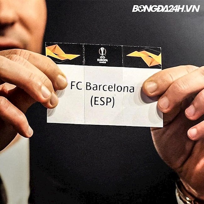 Lá thăm mang tên FC Barcelona bây giờ chỉ xuất hiện ở Europa League Lá thăm mang tên FC Barcelona bây giờ chỉ xuất hiện ở Europa League