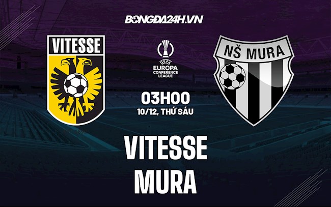 Soi kèo Vitesse vs Mura Europa Conference League 2021/22