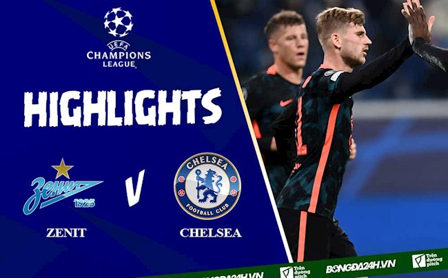 Video Zenit vs Chelsea cúp C1 2021 Bàn Thua phút bù giờ hình ảnh