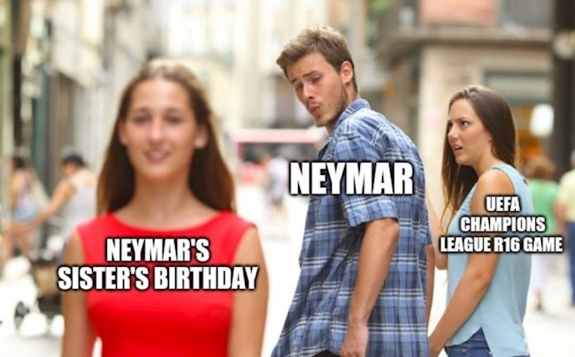 Neymar và lời nguyền em gái