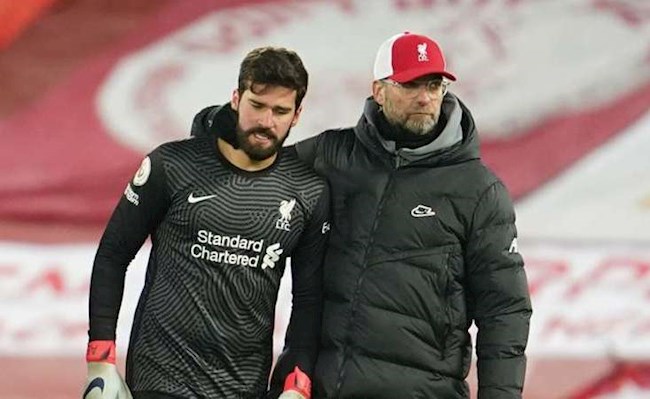 Alisson va Klopp
