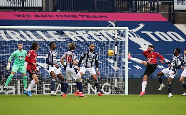 Tiền vệ Bruno Fernandes tỏa sáng trước West Brom hình ảnh Tiền vệ Bruno Fernandes tỏa sáng trước West Brom hình ảnh