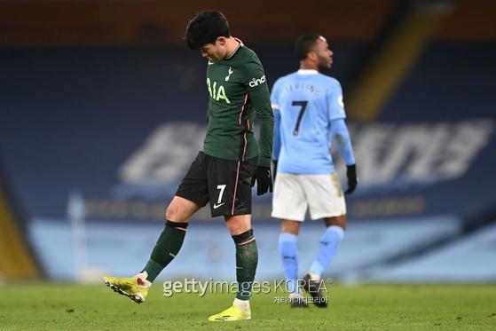 Son Heung Min dính chấn thương kinh hoàng ở trận gặp Man City hình ảnh