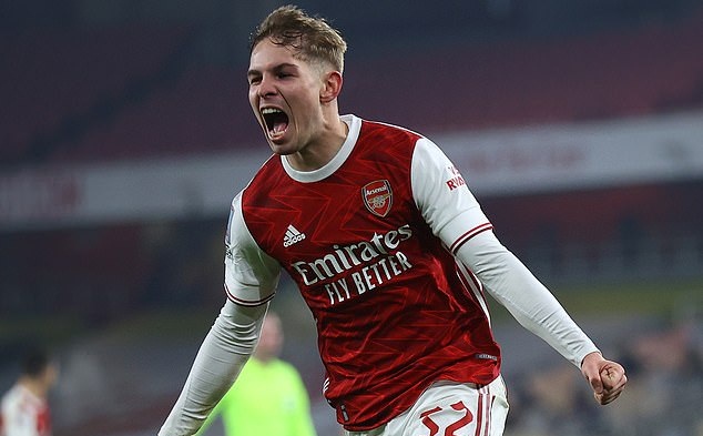 Tony Adams đánh giá cực cao tiền vệ Emile Smith Rowe hình ảnh