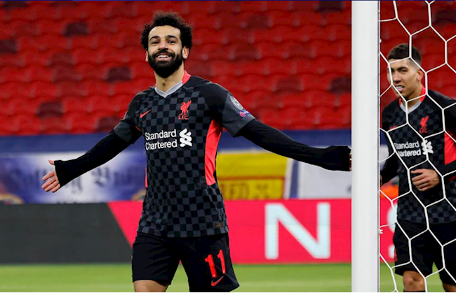 Salah mở tỷ số cho Liverpool