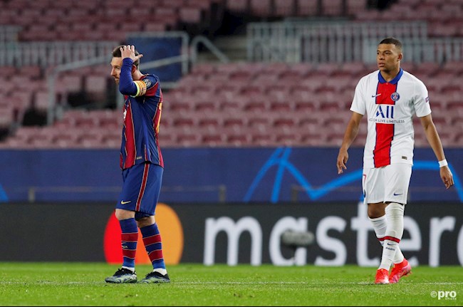 Messi và những khoảnh khắc ngậm ngùi nhường ngôi báu cho Mbappe hình ảnh 2