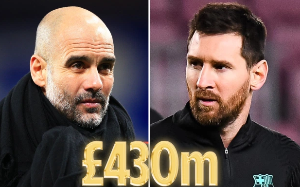 Man City chi 430 triệu bảng ký hợp đồng với tiền đạo Lionel Messi hình ảnh Man City chi 430 triệu bảng ký hợp đồng với tiền đạo Lionel Messi hình ảnh