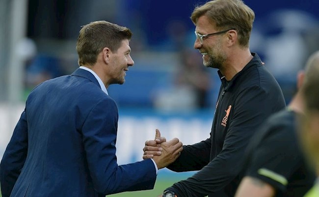 Gerrard đáp trả tin đồn trở lại Liverpool thay Klopp hình ảnh
