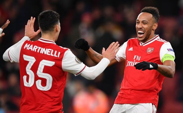 Tiền đạo Gabriel Martinelli muốn chiếm số áo của Aubameyang hình ảnh