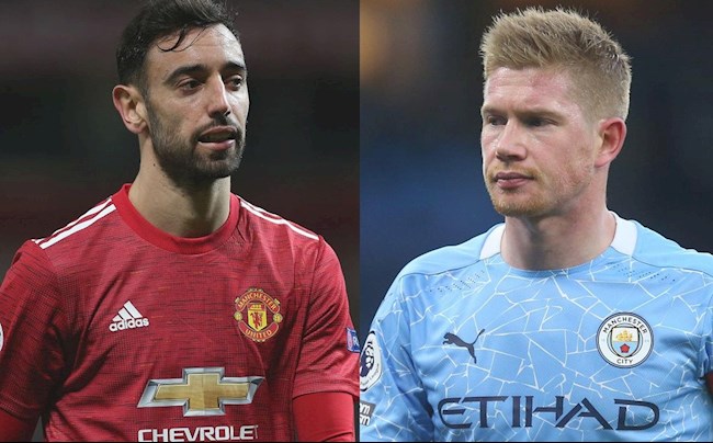 Đội hình xuất sắc nhất Ngoại hạng Anh 2020/21: Thành Manchester chiếm sóng 2 Hargreaves so sánh giữa tiền vệ Bruno Fernandes với De Bruyne