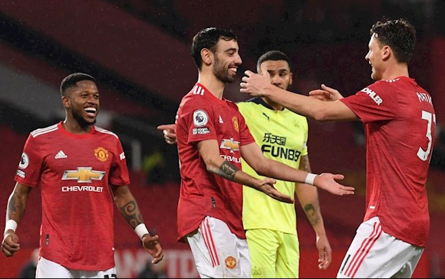 Điểm nhấn Man Utd 3-1 Newcastle: Bruno Fernandes tỏa sáng, Quỷ đỏ nuốt chửng Chích chòe