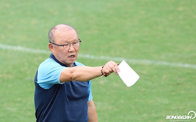 HLV Park Hang Seo muốn tập trung toàn lực cho công việc và không đề cập đến tương lai lúc này.