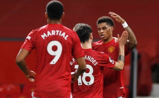 Tiền đạo Marcus Rashford sánh ngang David Beckham ở MU hình ảnh