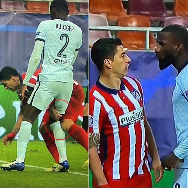 Chứng nào tật nấy! Luis Suarez lại dùng tiểu xảo với sao Chelsea hình ảnh 2