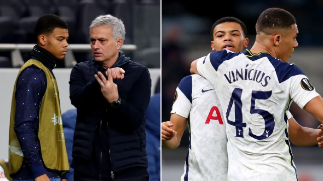 Mourinho so sánh tiền đạo Dane Scarlett với Marcus Rashford hình ảnh