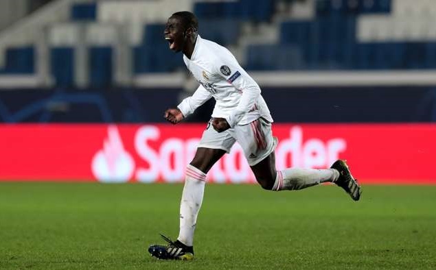 Ferland Mendy nói gì sau khi ghi bàn thắng đầu tiên ở C1 cho Real hình ảnh