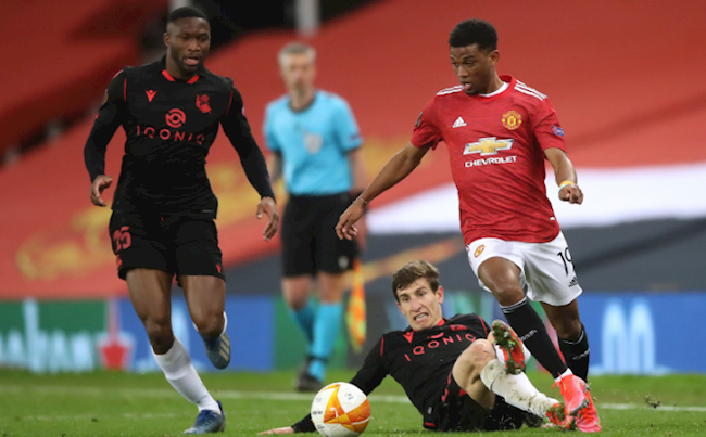 Sao trẻ Amad Diallo tiếp tục gây ấn tượng trong màu áo MU hình ảnh