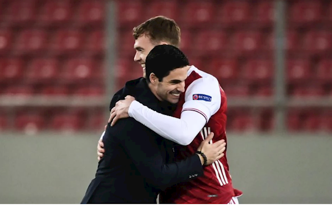 HLV Arteta nói về trận đấu với Benfica