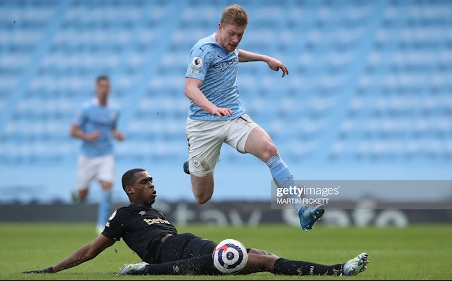 De Bruyne lọt top 10 cầu thủ kiến tạo nhiều nhất ở Premier League hình ảnh