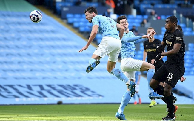 Man City vs West Ham Dias ghi ban