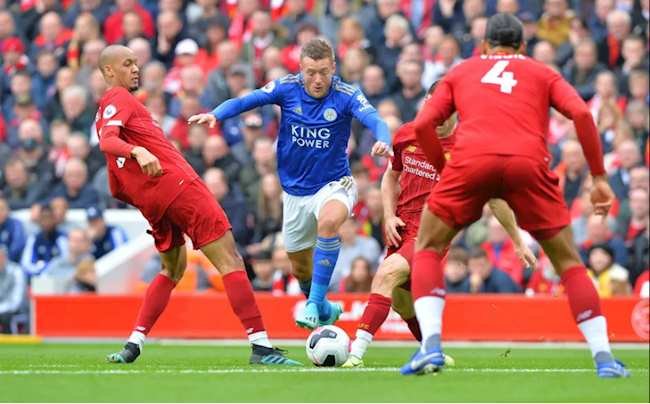 Vardy trở lại ở đại chiến Liverpool
