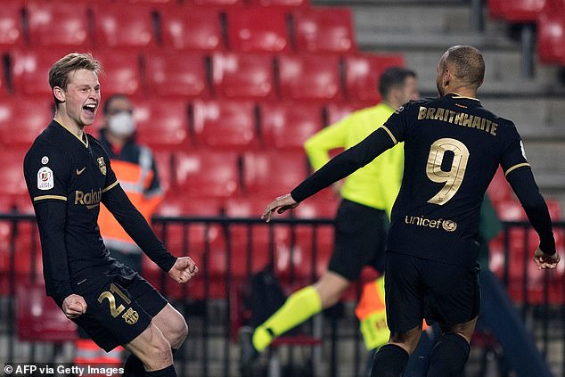 Kết quả Granada vs Barca trận đấu cúp Nhà vua TBN 2021 hình ảnh