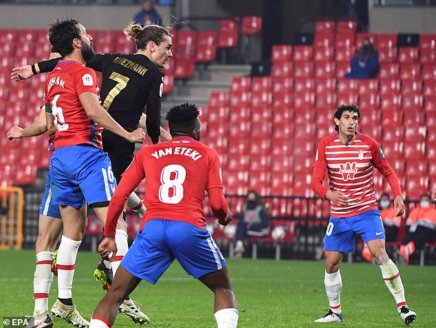 Kết quả Granada vs Barca trận đấu cúp Nhà vua TBN 2021 hình ảnh