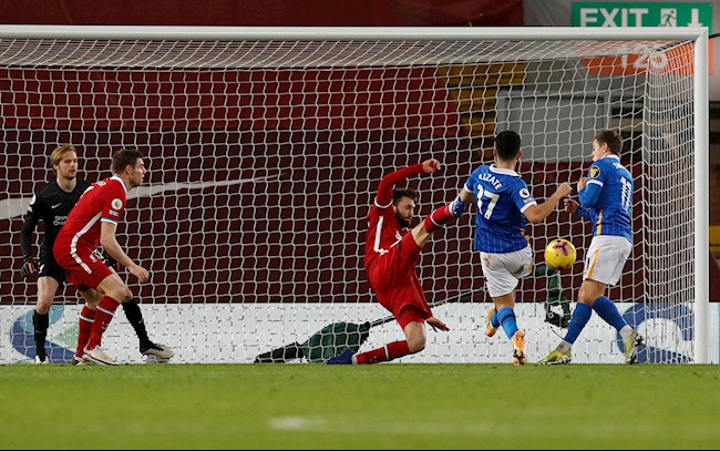 Video kết quả Liverpool vs Brighton: bàn thắng của Alzate Video kết quả Liverpool vs Brighton: bàn thắng của Alzate