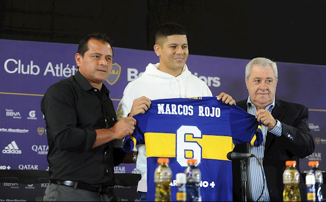 Hậu vệ Marcos Rojo chính thức ra mắt CLB mới hình ảnh