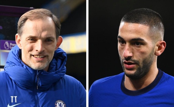 Hakim Ziyech nói gì về tài năng của HLV Thomas Tuchel?