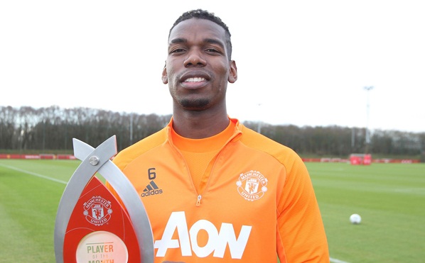 Tiền vệ Paul Pogba được vinh danh ở MU hình ảnh Tiền vệ Paul Pogba được vinh danh ở MU hình ảnh