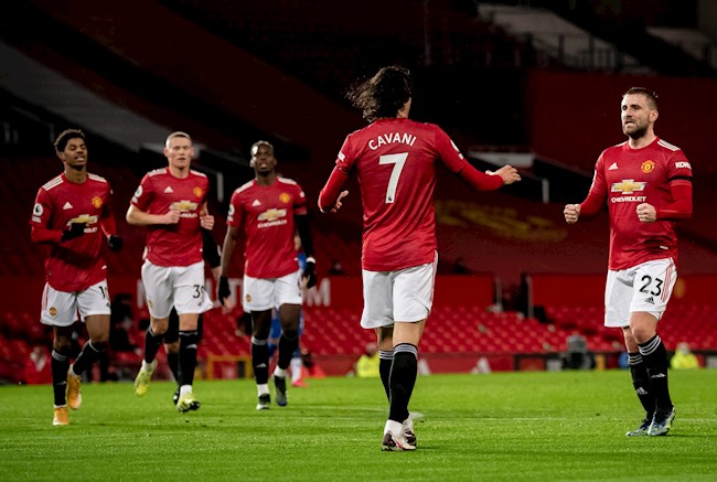 Cavani mở màn chiến thắng cho MU Cavani mở màn chiến thắng cho MU