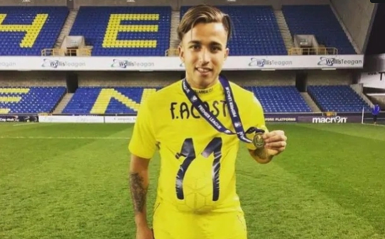 Cầu thủ Franco Acosta tử vong một cách thương tâm hình ảnh