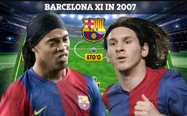 Lần cuối cùng Barca bị loại ở vòng 1/8 C1: Messi sát cánh cùng Ronaldinho và Eto