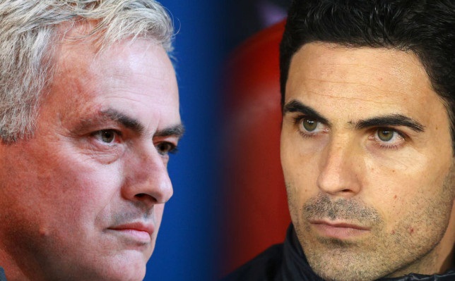 HLV Jose Mourinho đáp trả Mikel Arteta hình ảnh HLV Jose Mourinho đáp trả Mikel Arteta hình ảnh