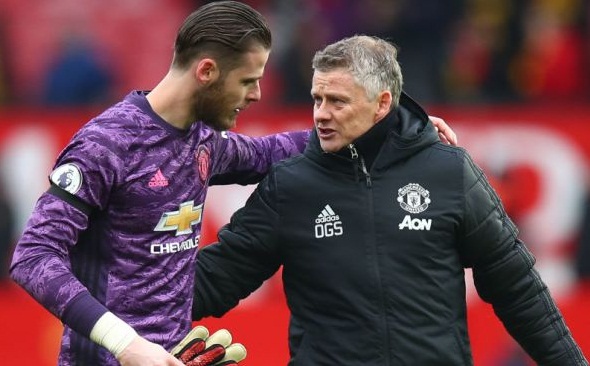 HLV Solskjaer đòi lại công bằng cho thủ môn David De Gea hình ảnh HLV Solskjaer đòi lại công bằng cho thủ môn David De Gea hình ảnh