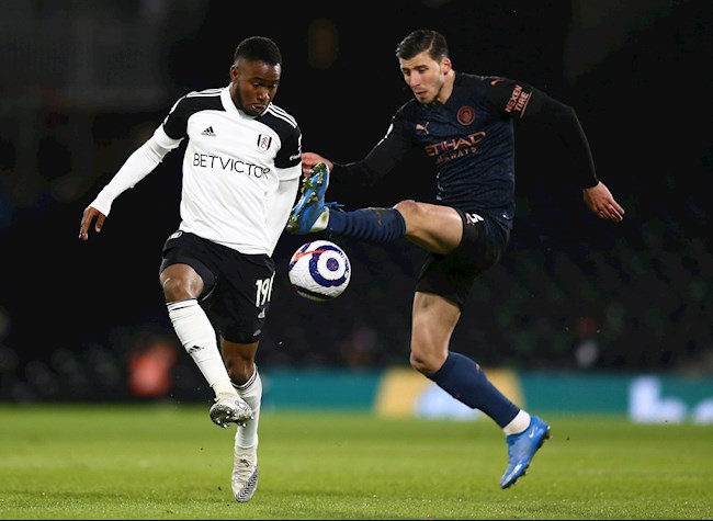 Man City không quá áp đảo Fulham trong hiệp 1 nhưng đó cũng là ý đồ của họ
