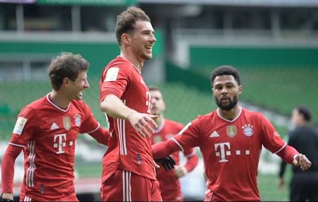 Thắng dễ Bremen, Bayern Munich vững vàng trên đỉnh bảng
