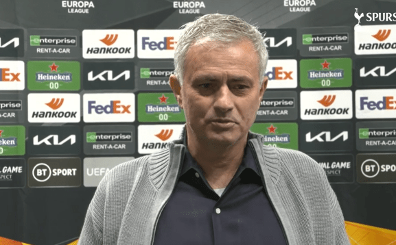 HLV Jose Mourinho phát biểu trước trận gặp Arsenal hình ảnh HLV Jose Mourinho phát biểu trước trận gặp Arsenal hình ảnh