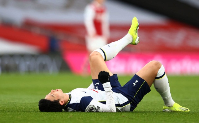 Son Heung Min chấn thương