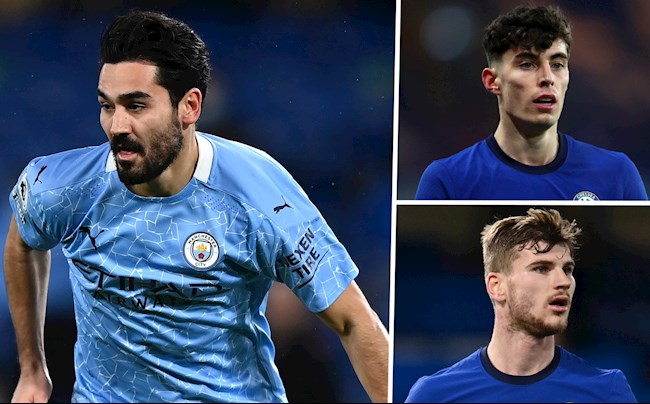 Gundogan, Werner và Havertz bị loại khỏi ĐT Đức?