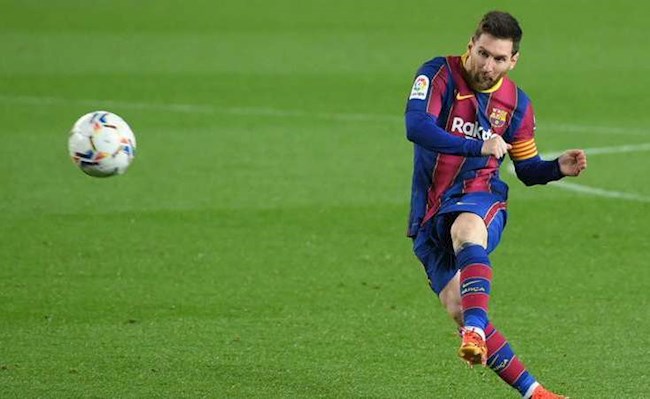 Bùng nổ trước Huesca, Lionel Messi lập thêm kỷ lục La Liga hình ảnh