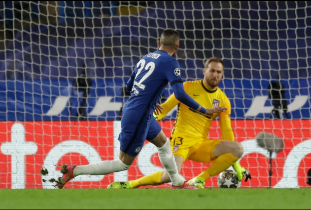 Chelsea phá lưới Atletico bằng siêu phẩm phản công trong 11 giây