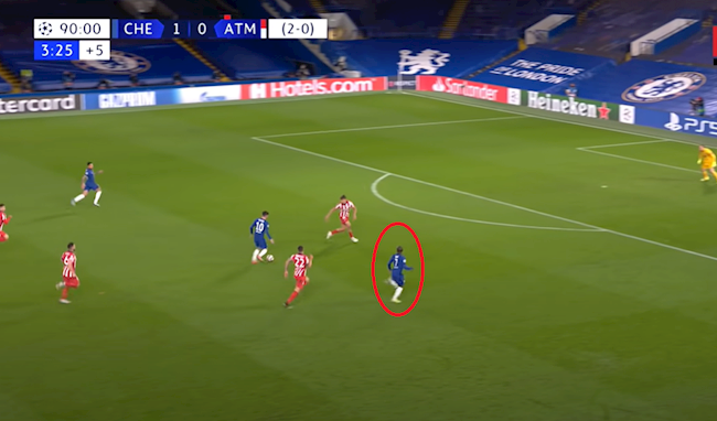 Pha bứt tốc kinh hoàng của Kante trong những phút cuối trận hình ảnh Pha bứt tốc kinh hoàng của Kante trong những phút cuối trận hình ảnh