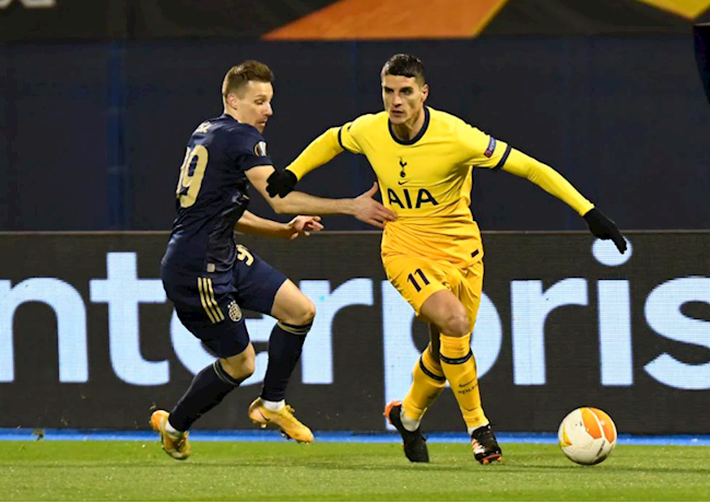 Tottenham chơi không mấy lấn lướt trong hiệp 1