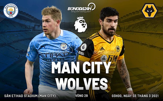 Nhận định Man City vs Wolves (03h00 ngày 3/3): Đừng đùa với "Bầy sói"