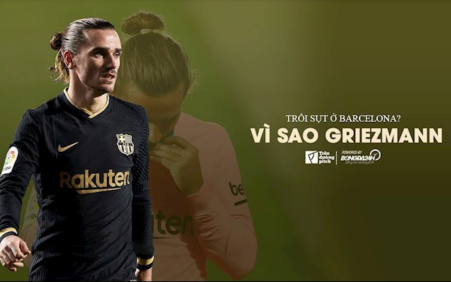 Vì sao Antoine Griezmann trồi sụt ở Barcelona?