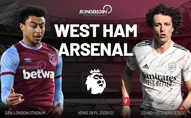 Nhận định West Ham vs Arsenal (22h00 ngày 21/3): Không dễ cho Pháo thủ