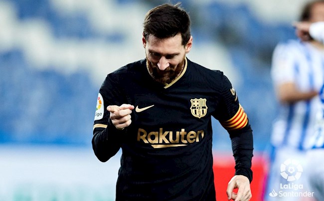 Messi vượt Xavi trở thành cầu thủ ra sân nhiều nhất lịch sử Barca hình ảnh