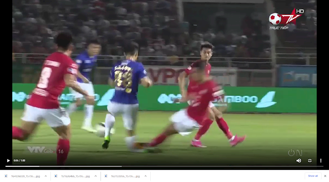 Hùng Dũng chấn thương khiến NHM liên tưởng đến Aaron Ramsey hình ảnh